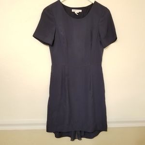 BCBGeneration navy dress open back with pockets